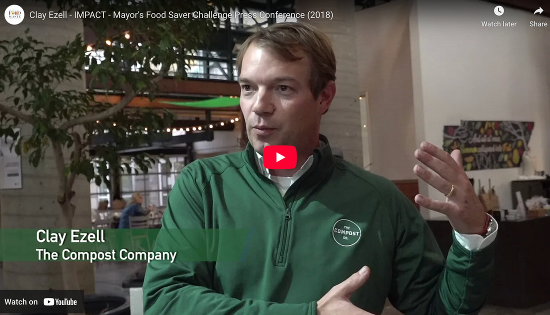 IMPACT - Mayor's Food Saver Challenge Press Conference & Interview with Clay Ezell