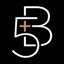Logo with the number 53 on a black background