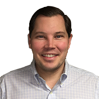 Man wearing a white dress shirt against a transparent background