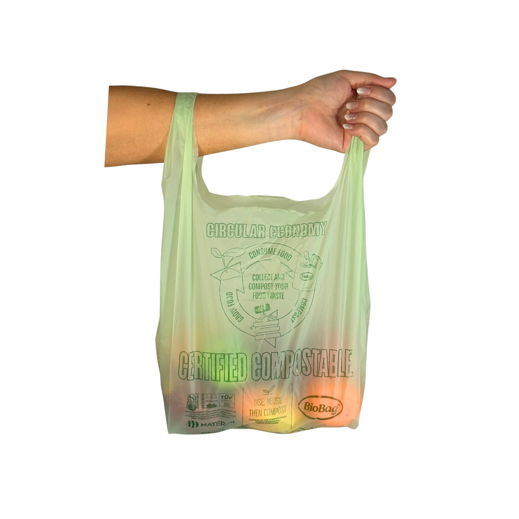 Biobag Certified Compostable Shopping Bags