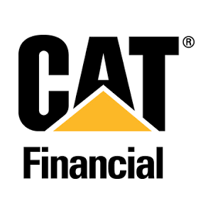 CAT Financial logo with black and yellow design on a white background