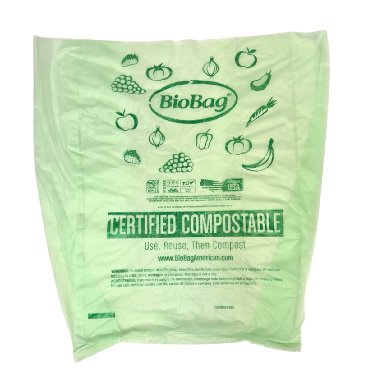 Biobag 11" x 17" Compostable Produce Bags